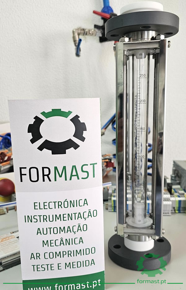 Caudalímetro de área variável da Kobold. Formast