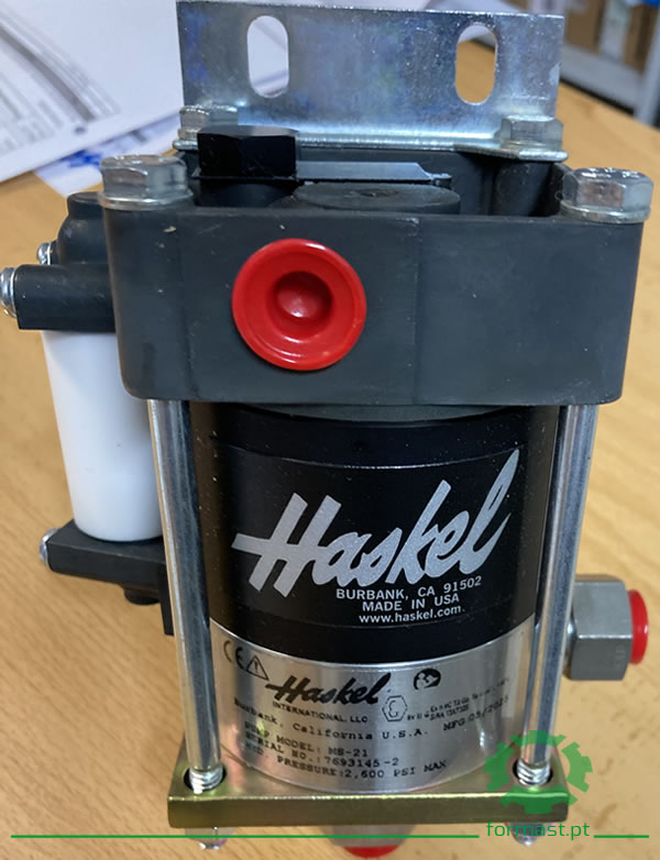 Bomba Pneumática Haskel. Formast
