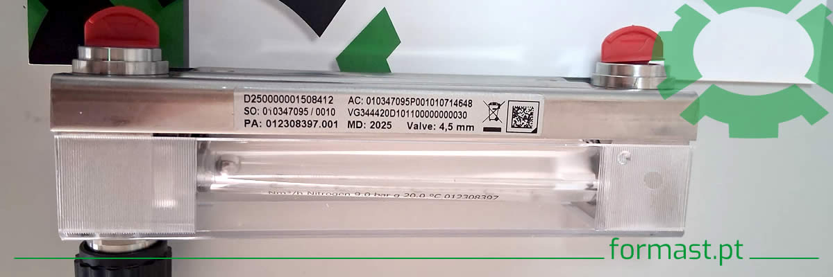 Rotâmetro N2 KROHNE DK800/R