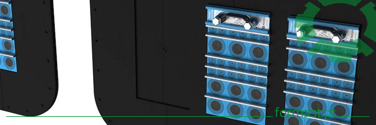 Roxtec FlamePlus™ - Passagem multicabos leve e modular