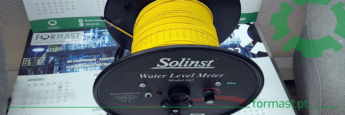 Medidor de nível de água piezométrico portátil Solinst