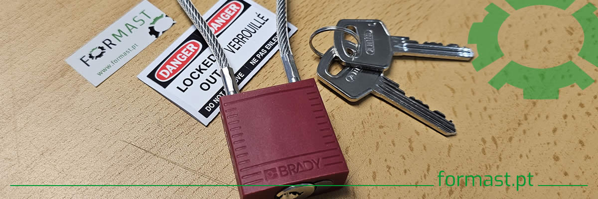 Cadeados de bloqueio de Segurança Brady SafeKey