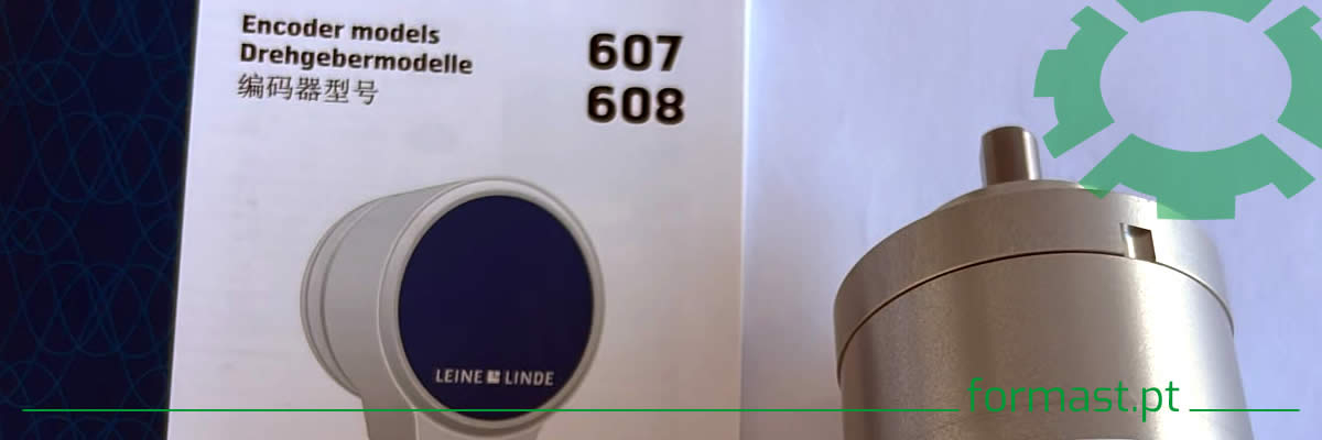 Encoder Leine Linde ISA 608 – Precisão e robustez para ambientes industriais severos