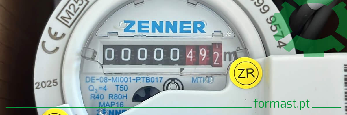 Contador de Água Fria Zenner MTKD E