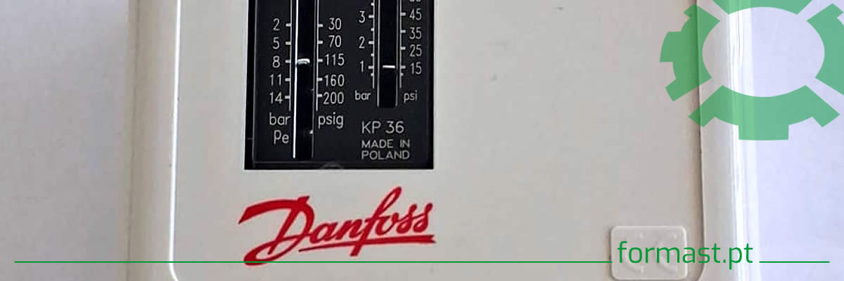 Pressostato DANFOSS KP36 – Controlo mecânico fiável para sistemas industriais